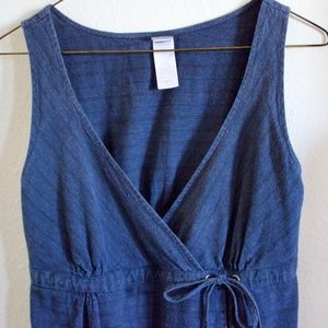 Patagonia Denim Striped Dress Size 4/Small